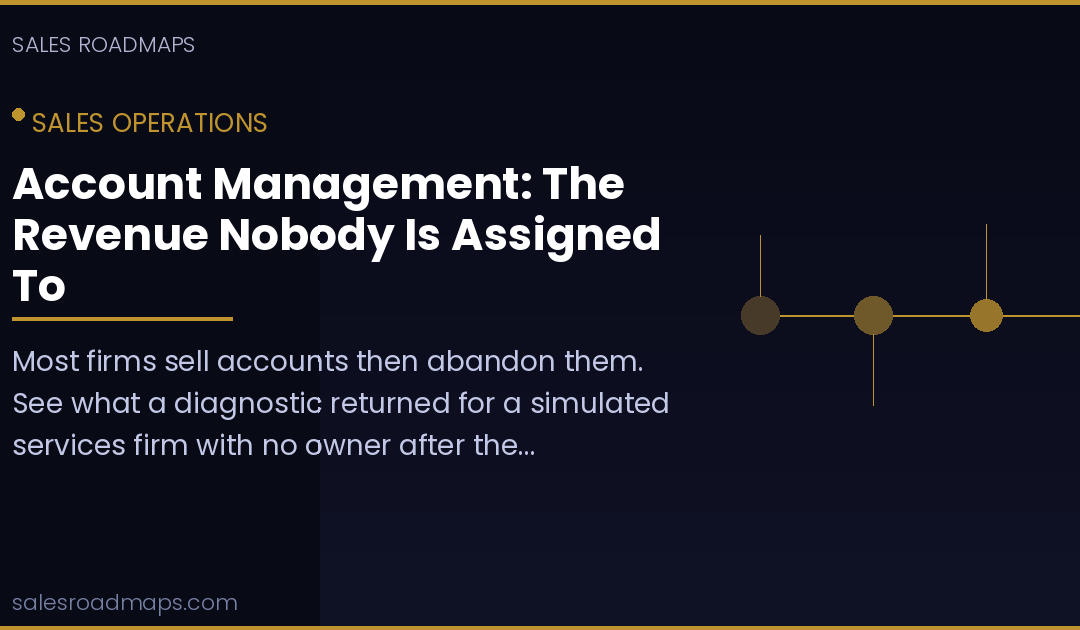 Account Management: The Revenue Nobody Is Assigned To