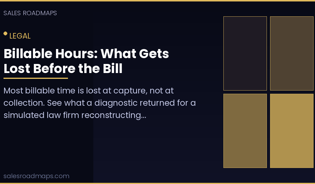 Billable Hours: What Gets Lost Before the Bill
