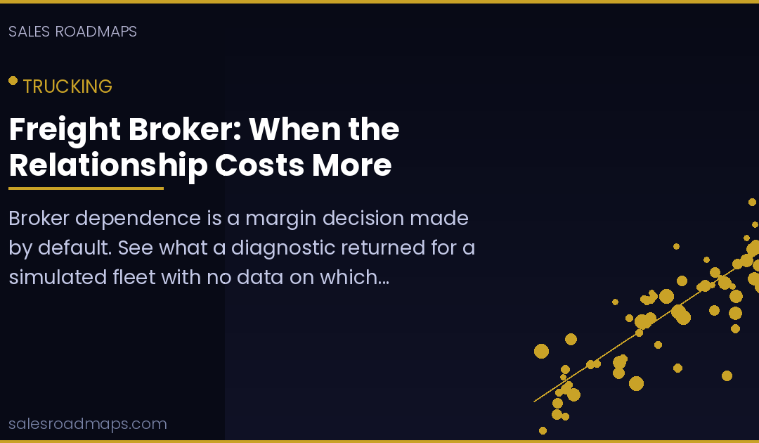 Freight Broker: When the Relationship Costs More
