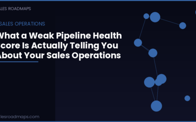 What a Weak Pipeline Health Score Is Actually Telling You About Your Sales Operations