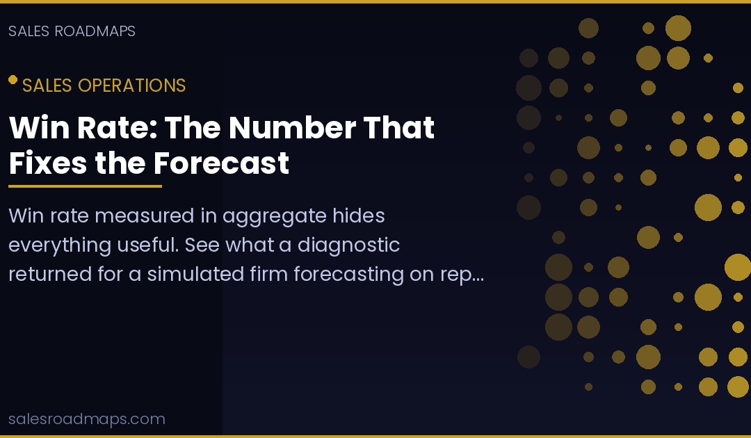 Win Rate: The Number That Fixes the Forecast